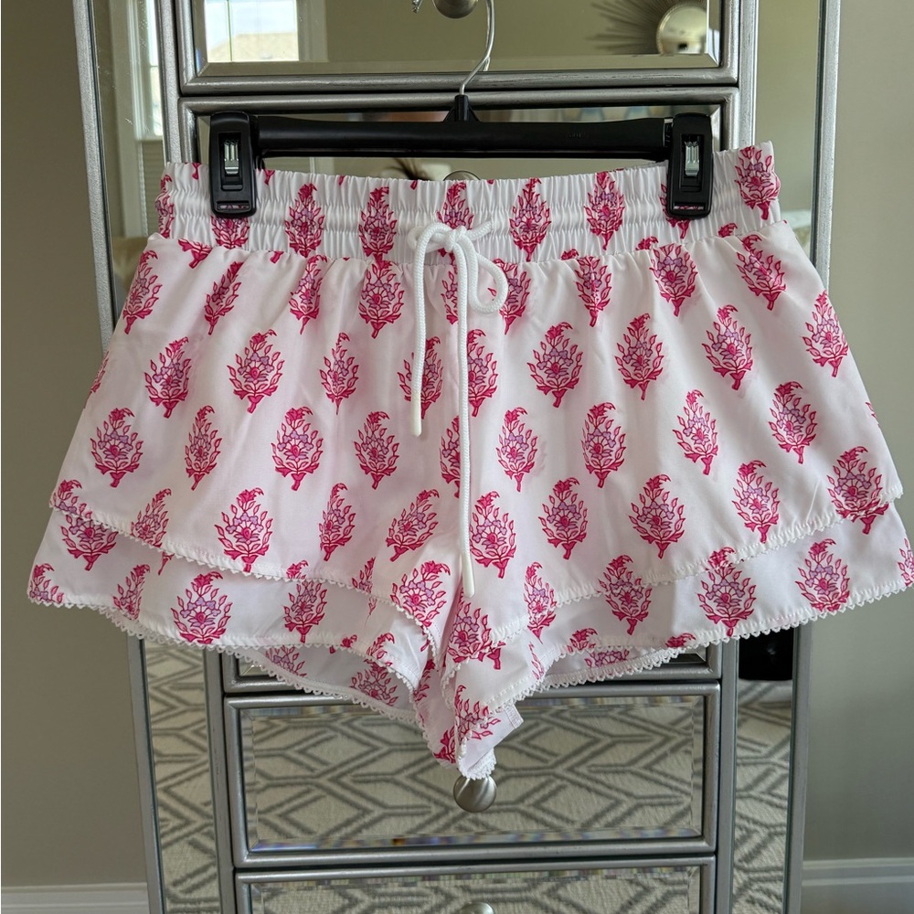 NWOT 🩷 Roller Rabbit x Target Boutique Drawstring Shorts - Sz Small - Picture 2 of 10